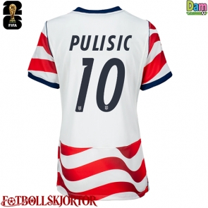 Förenta stater Christian Pulisic #10 Hemmatröja Dam VM 2026 Kortärmad